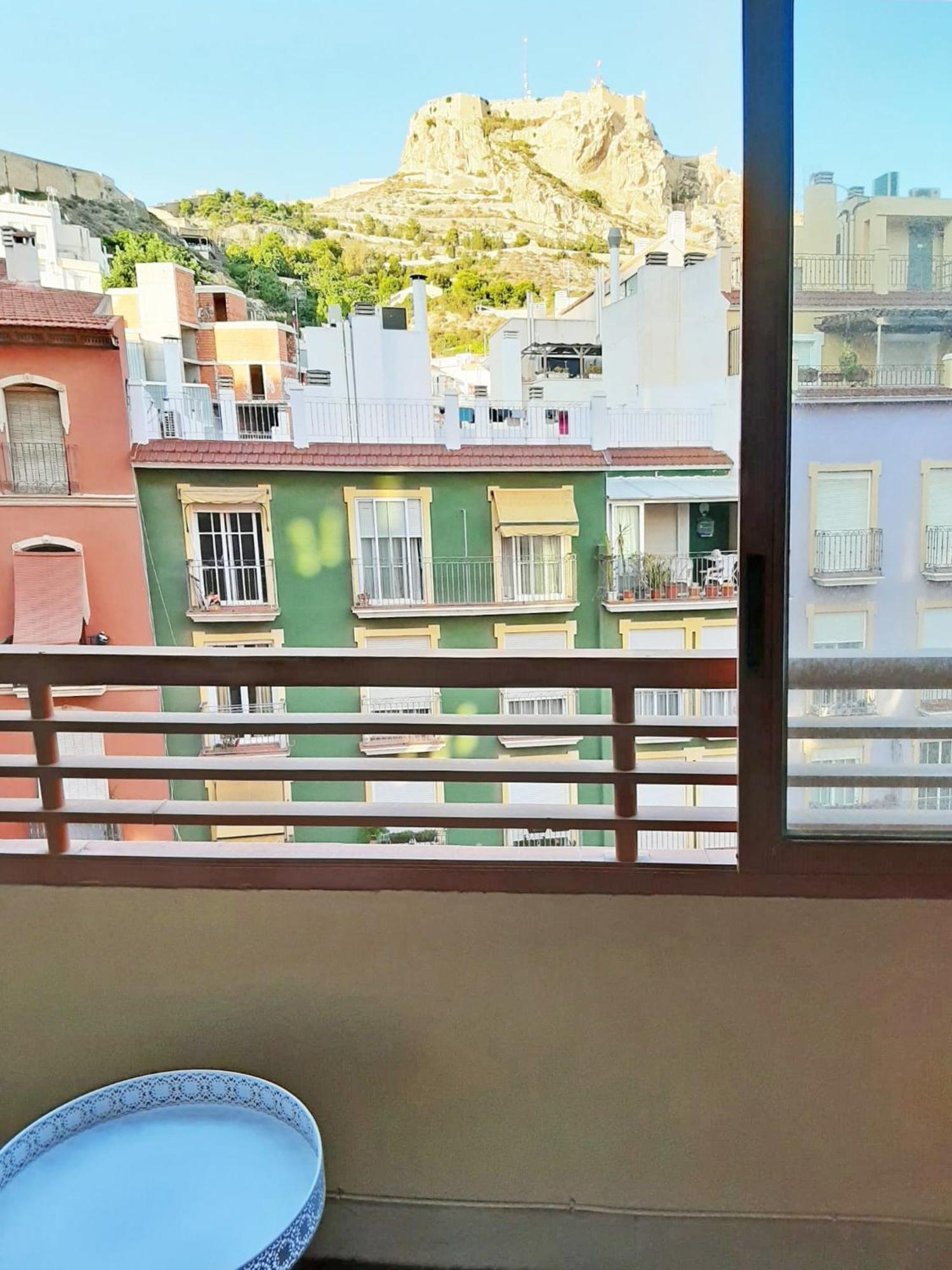 Castle Views. Terrace. Design Style. Ac. Wifi. Refurbished. Supercentric. Leilighet Alicante Eksteriør bilde